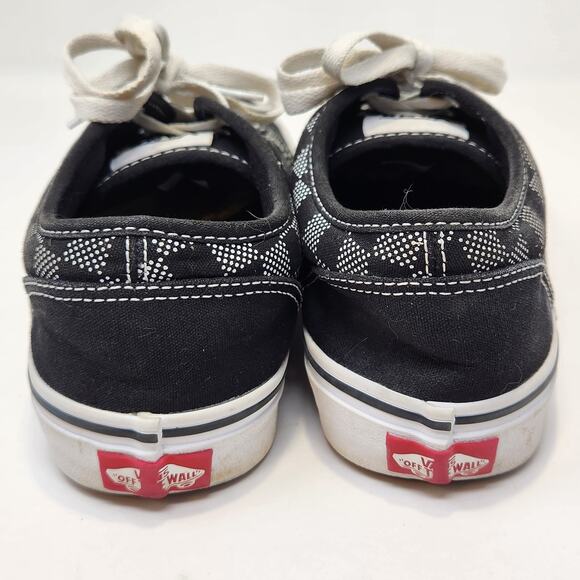 Vans Mens Atwood Black White Checkered Skater Shoes Sneakers Size 7.5 Canvas - Picture 7 of 9